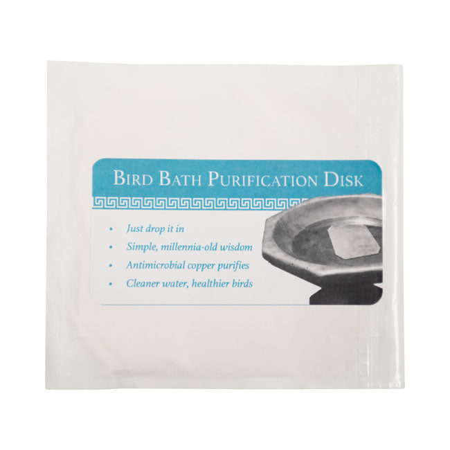 Bird Bath Purification Disk, Copper, by Prime Retreat