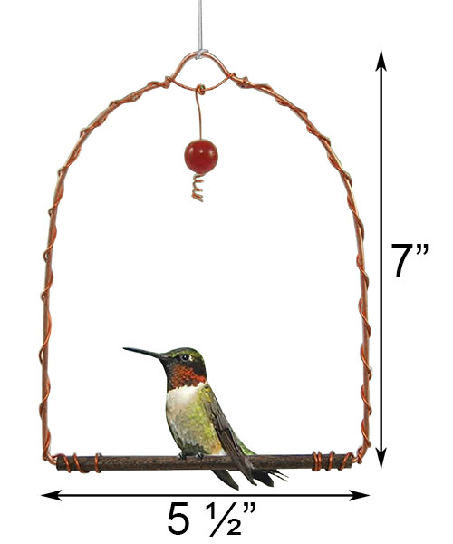 Songbird Essentials Copper Hummingbird Swing