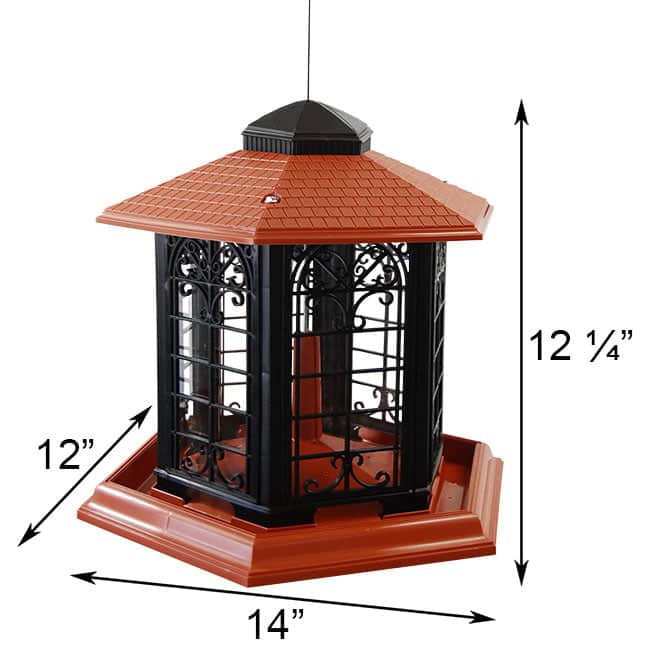 Audubon Rustica Italia Gazebo Bird Feeder