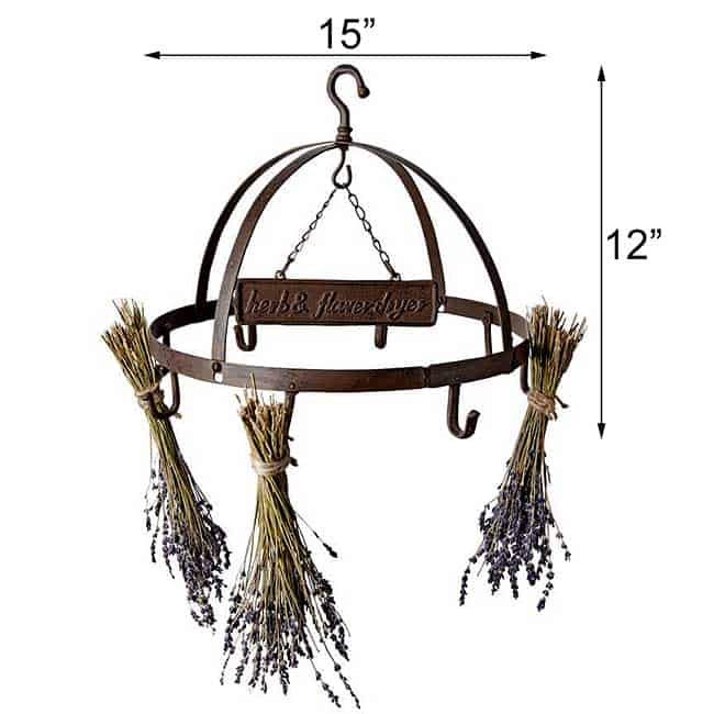 Esschert Design Cast Iron Herb and Flower Dryer