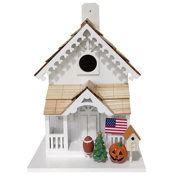 Home Bazaar Season's Tweetings Bird House