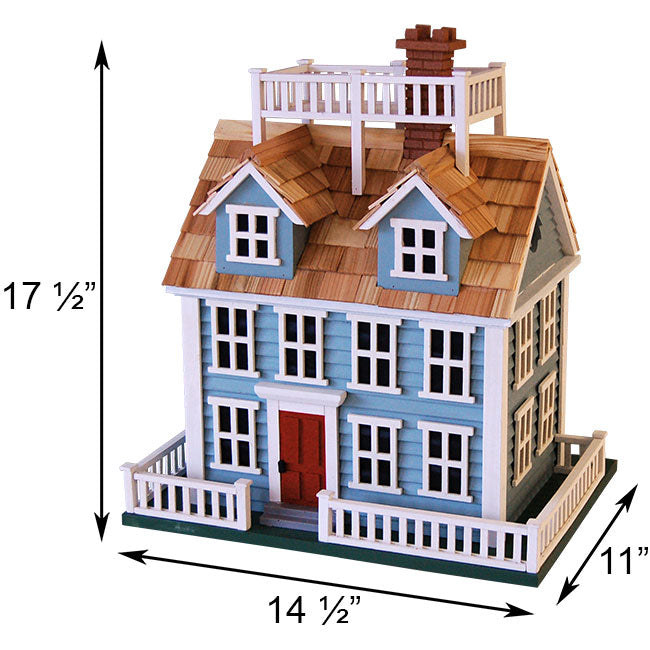 Home Bazaar Nantucket Colonial Bird House