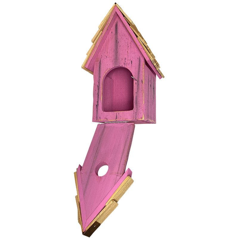 Heartwood Bluebird Bright Bird House, Pink