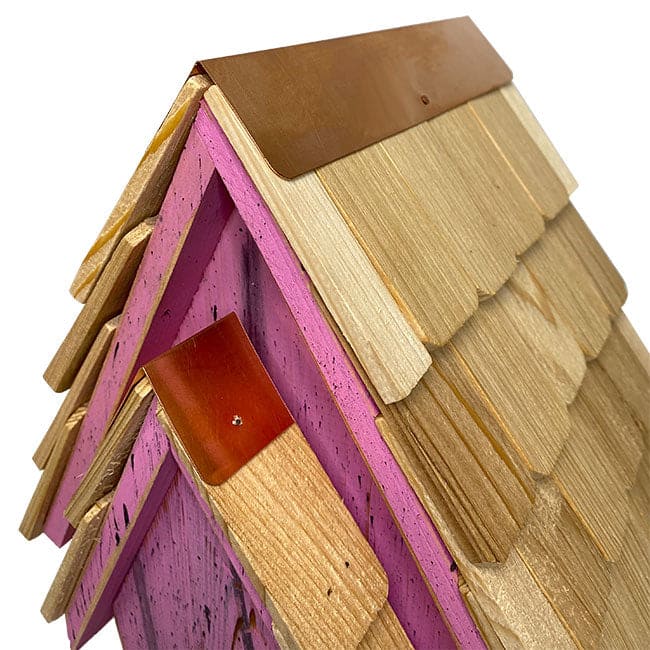 Heartwood Bluebird Bright Bird House, Pink