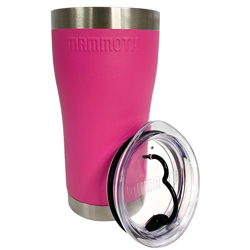 Mammoth Stainless Steel Tumblers, Pink, Pack of 4