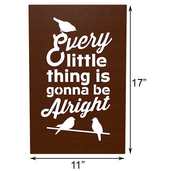 Panacea Laser Engraved Wall Art Assortment, Brown, 4 Pcs