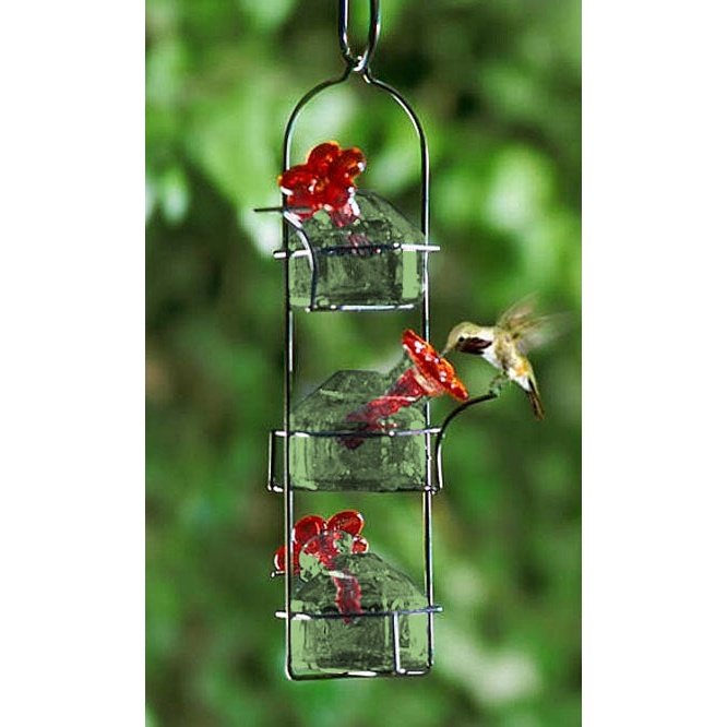 Parasol Lunch Pail Hummingbird Feeder, Green, 10.5 oz.