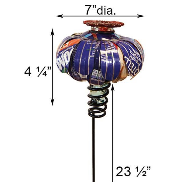 Parasol Sugar Shack Hummingbird Feeder w/ Stake, Clear, 4 oz