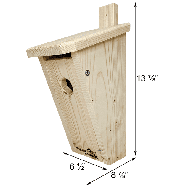 Slant-Front Bluebird House by Prime Retreat
