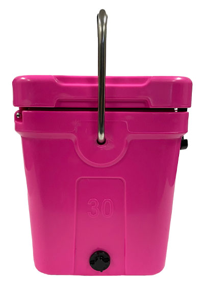 Mammoth Cruiser Cooler, Pink, 27 Quarts, by Prime Retreat