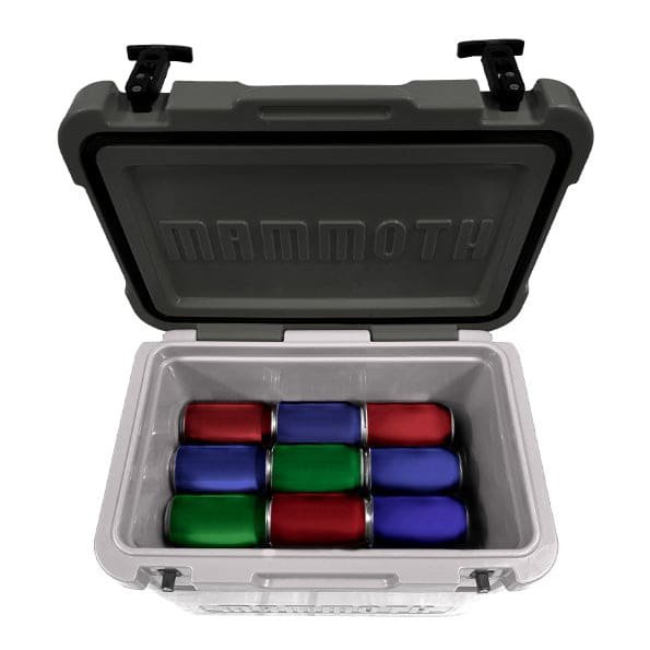 Mammoth Cruiser Cooler, Light & Dark Gray, 27 Quarts