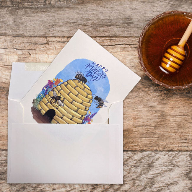 "Queen Bee" Greeting Card by Prime Retreat