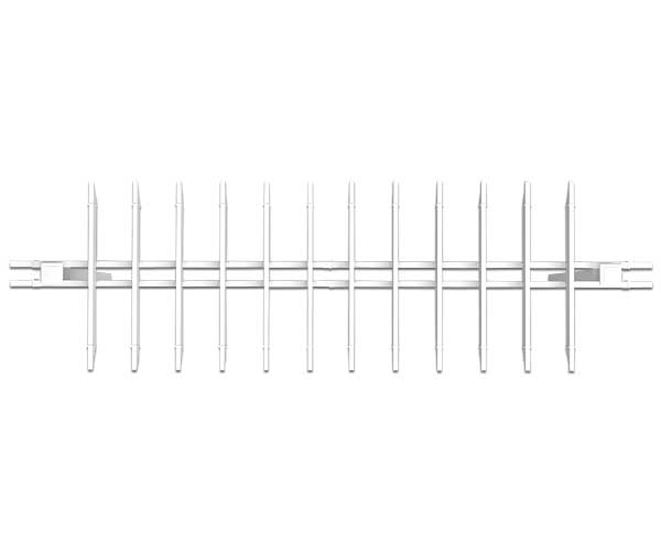 New England Arbors Hammock Stand, White, 94.75"H