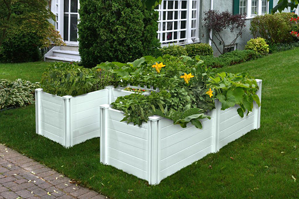 Vita Gardens Keyhole Garden Bed w/Easy Access, 6'L x 6'W