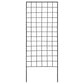 American GardenWorks Narrow Screen Trellis, Black, 64.25"H