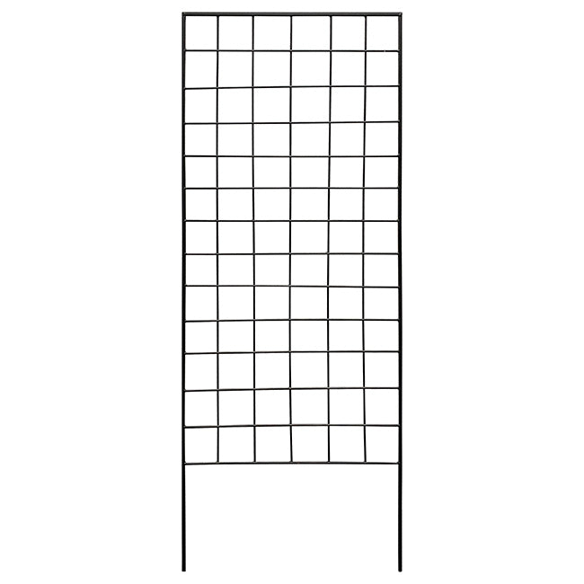 American GardenWorks Narrow Screen Trellis, Black, 64.25"H
