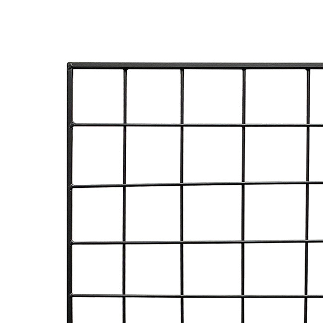 American GardenWorks Narrow Screen Trellis, Black, 64.25"H