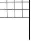 American GardenWorks Narrow Screen Trellis, Black, 64.25"H