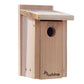 Audubon Cedar Bluebird House with Pole and Hole Protector