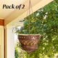 Austram Queen Anne Parasol Hanging Planter, Bronze, 2 Pack