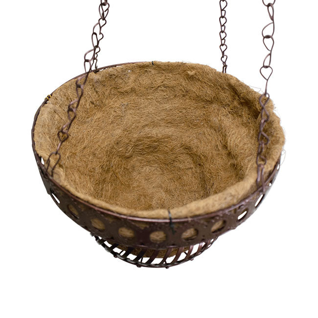 Austram Queen Anne Parasol Hanging Planter, Bronze, 2 Pack