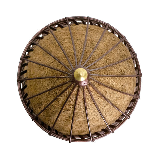 Austram Queen Anne Parasol Hanging Planter, Bronze, 2 Pack