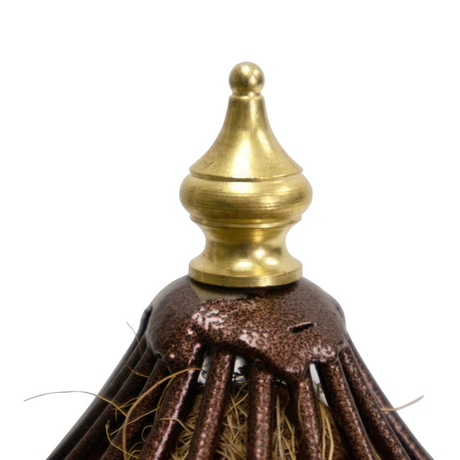 Austram Queen Anne Parasol Hanging Planter, Bronze, 2 Pack