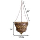 Austram Queen Anne Parasol Hanging Planter, Bronze, 2 Pack