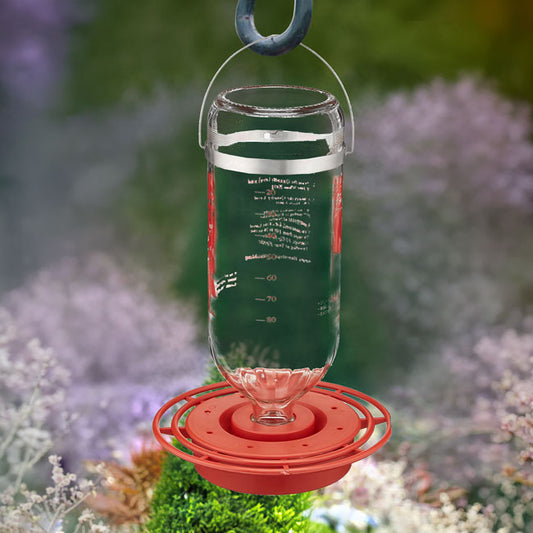 Best-1 Glass Hummingbird Feeder, 32 oz.