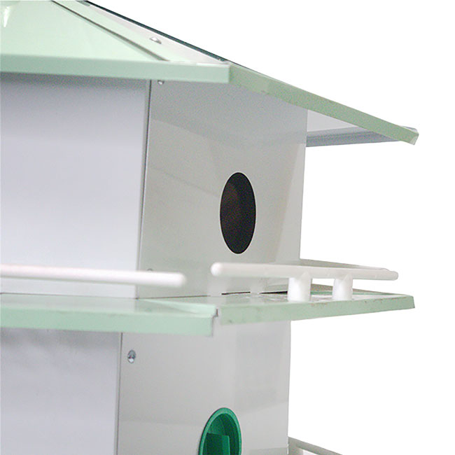 Heath 24-Room Deluxe Purple Martin House with Decoys