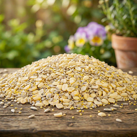 Wild Bird Seed Mix, Waste Free Blend, 25 lbs.