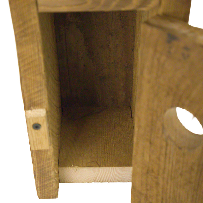 Amish Made Outhouse Rustic Birdhouse