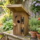 Amish Made Outhouse Rustic Birdhouse