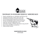 Coveside Panoramic In-House Bird Feeder with Mirrored Back