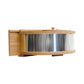 Coveside Panoramic In-House Bird Feeder with Mirrored Back