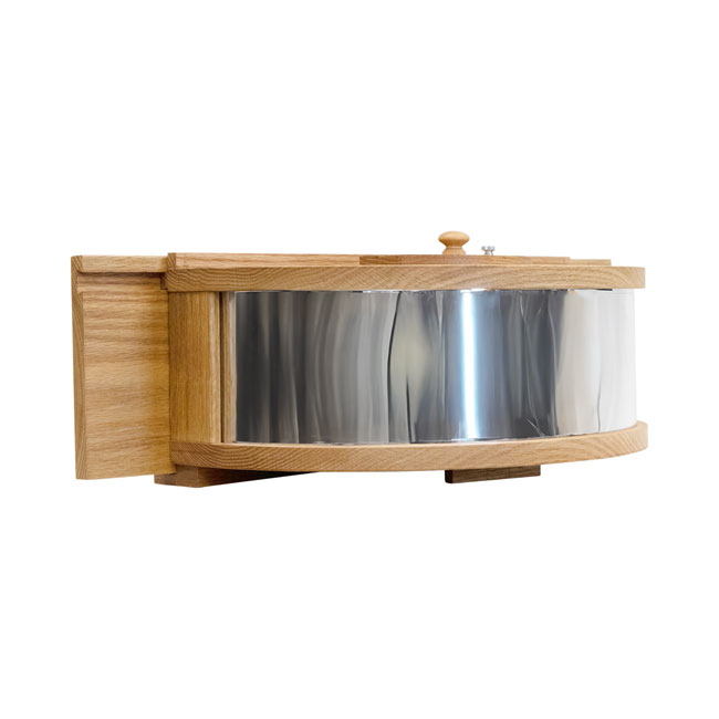 Coveside Panoramic In-House Bird Feeder with Mirrored Back
