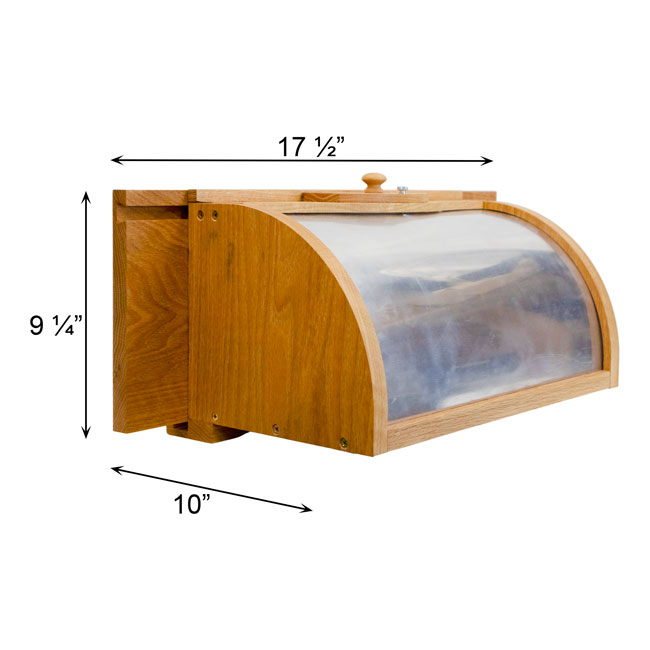 Coveside In-House Breadbox Window Bird Feeder w/ Mirror