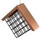 C&S Hanging Suet Basket with Copper Colored Roof