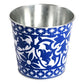 Esschert Design Portuguese Style Flower Pot, 6.125" dia.