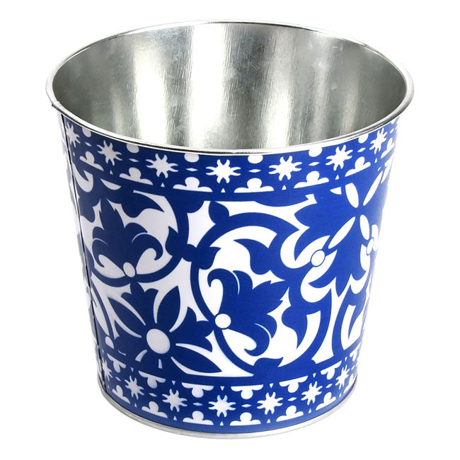 Esschert Design Portuguese Style Flower Pot, 6.125" dia.