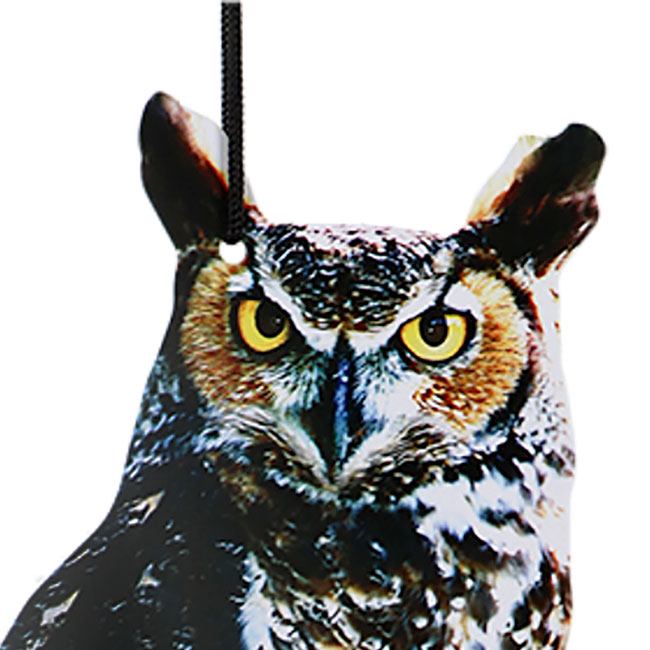 Esschert Design Hanging Scarecrow Owl, 15.25"