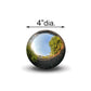 Esschert Design Stainless Steel Gazing Ball, 4" dia.