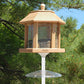 Heath Le Grande Gazebo Bird Feeder Combo