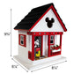 Home Bazaar Mickey and Minnie Cottage Bird House Kit