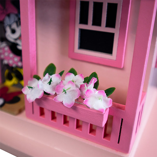 Home Bazaar Mickey and Minnie Cottage Bird House Kit