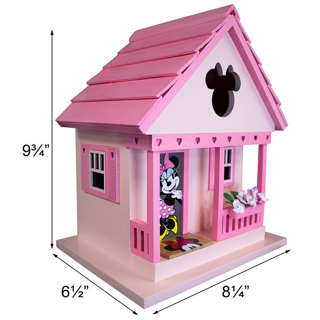 Home Bazaar Mickey and Minnie Cottage Bird House Kit