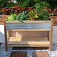 Panacea Cedar & Galvanized Steel Elevated Planter Bed, 4'L