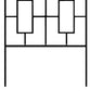 Panacea Contemporary Trellises, Black, 78"H, Pack of 5