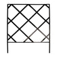 Panacea Giant Trellis, Black, 108"H, Pack of 3