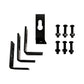 Panacea Giant Trellis, Black, 108"H, Pack of 3
